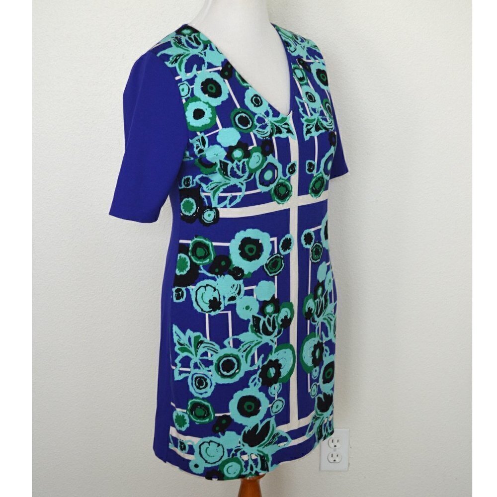 Plenty by Tracy Reese Mod Floral Dress Petite 12 - Picture 7 of 8